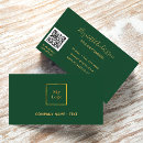Search for green emerald gold business cards Elegant