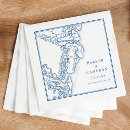 Search for navy blue wedding napkins Nautical