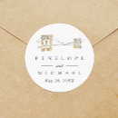 Search for bride and groom stickers Elegant