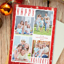Search for simple messages christmas cards Red and white