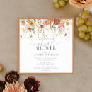 Search for rust bridal shower invitations Botanical