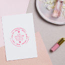 Search for thank you business stamps Heart