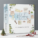 Search for holiday recipe binders Watercolor