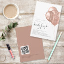 Search for rose gold balloons invitations Glam