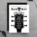 Search for rock and roll baby shower invitations Born to rock
