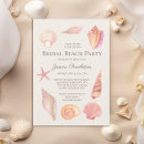 Search for seashell bridal shower invitations Ocean
