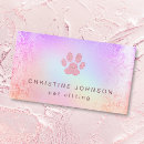 Search for paw print business cards Dog walker