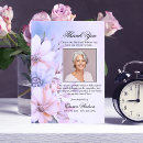 Search for condolence thank you cards In loving memory