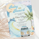 Search for surf baby shower invitations Blue
