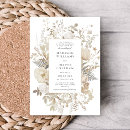 Search for white flowers wedding invitations Rustic