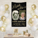 Search for 65th birthday banners Elegant