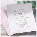 Search for baptism invitations Elegant
