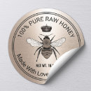 Search for bee stickers Honey