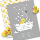 Search for rubber ducky invitations Cute
