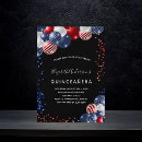 Search for patriotic invitations Red white and blue