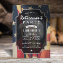 Search for army retirement party invitations Veteran