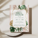 Search for beach bridal shower invitations Tropical