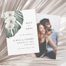 Search for paradise invitations Watercolor floral