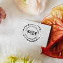 Search for social media rubber stamps Influencer