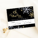 Search for holiday party rsvp cards Snowflakes