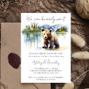 Search for wilderness baby shower invitations Adventure awaits