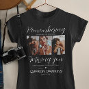 Search for in loving memory tshirts Celebration of life