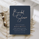 Search for rose gold and navy blue invitations Minimal