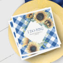 Search for bridal luncheon napkins Rustic