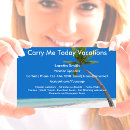 Search for cruise agent business cards Beach