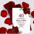 Search for red wedding invitations Flowers
