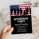 Search for army retirement invitations Celebration
