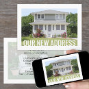 Search for new address invitations Black and white
