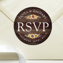 Search for rsvp wedding stickers Floral