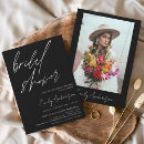 Search for minimalist bridal shower invitations Boho