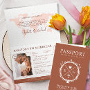 Search for passport wedding invitations Adventure