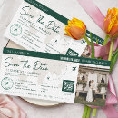 Search for boarding pass save the dates World map