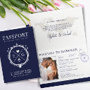 Search for travel wedding invitations Blue