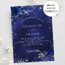 Search for sparkle wedding invitations Silver