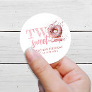 Search for two sweet stickers Donut