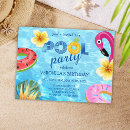 Search for water splash invitations Tropical