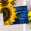 Search for sunflower rehearsal dinner invitations Fall