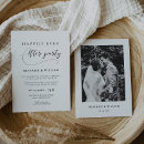 Search for after party invitations Modern minimalist