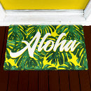 Search for aloha doormats Monstera