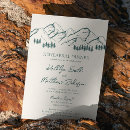 Search for welcome dinner invitations Rustic