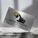 Search for heavy equipment business cards Construction