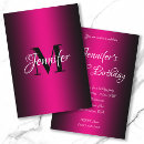 Search for hot pink black white invitations Elegant