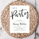 Search for women birthday invitations Minimalist