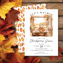 Search for lets give thanks invitations Watercolor