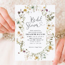 Search for boho chic bridal shower invitations Wildflowers