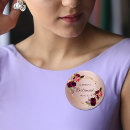 Search for bridesmaid buttons Floral